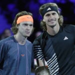 Andrey Rublev, Alexander Zverev, Vienne 2023