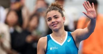 Jasmine Paolini Wuhan 2024 joie
