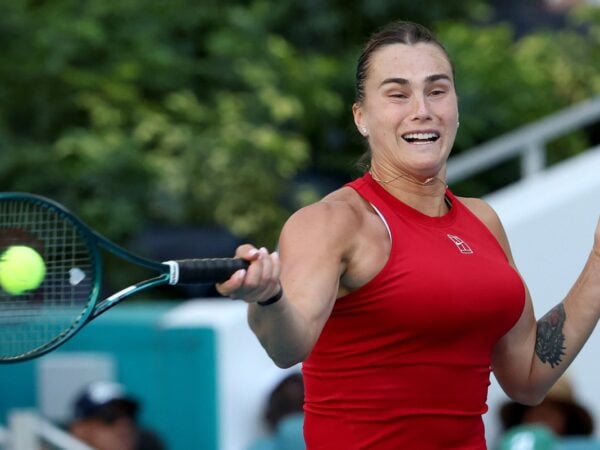 Aryna Sabalenka Miami 2025 coup droit
