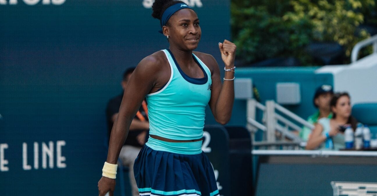 Coco Gauff Miami 2025 (Tennis Majors / Psnewz)