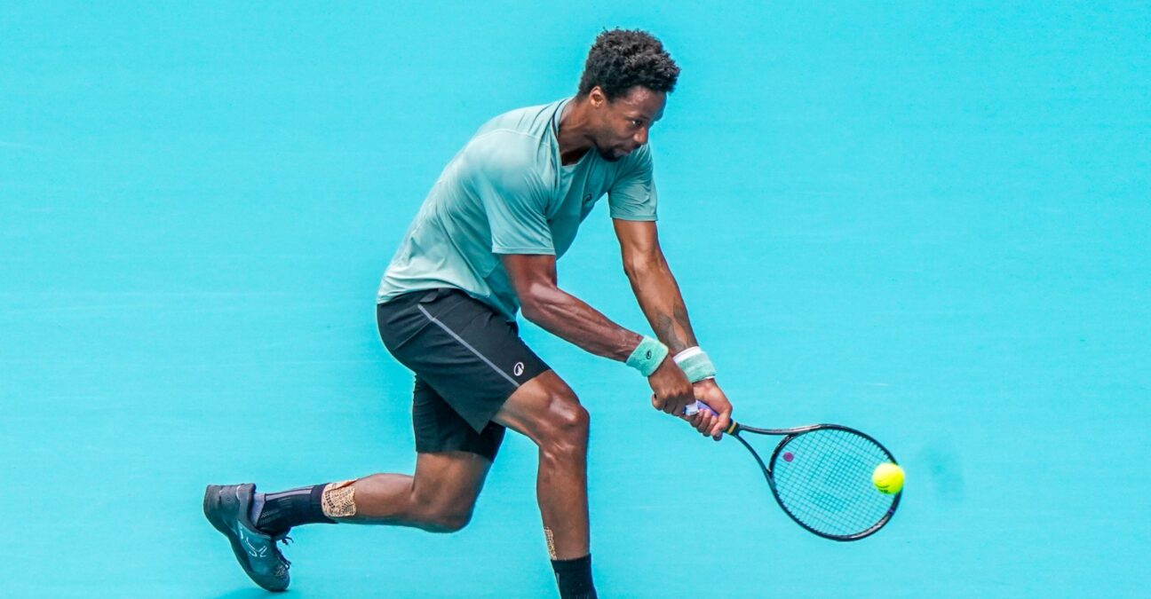 Gaël Monfils Miami 2025 revers