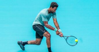 Gaël Monfils Miami 2025 revers