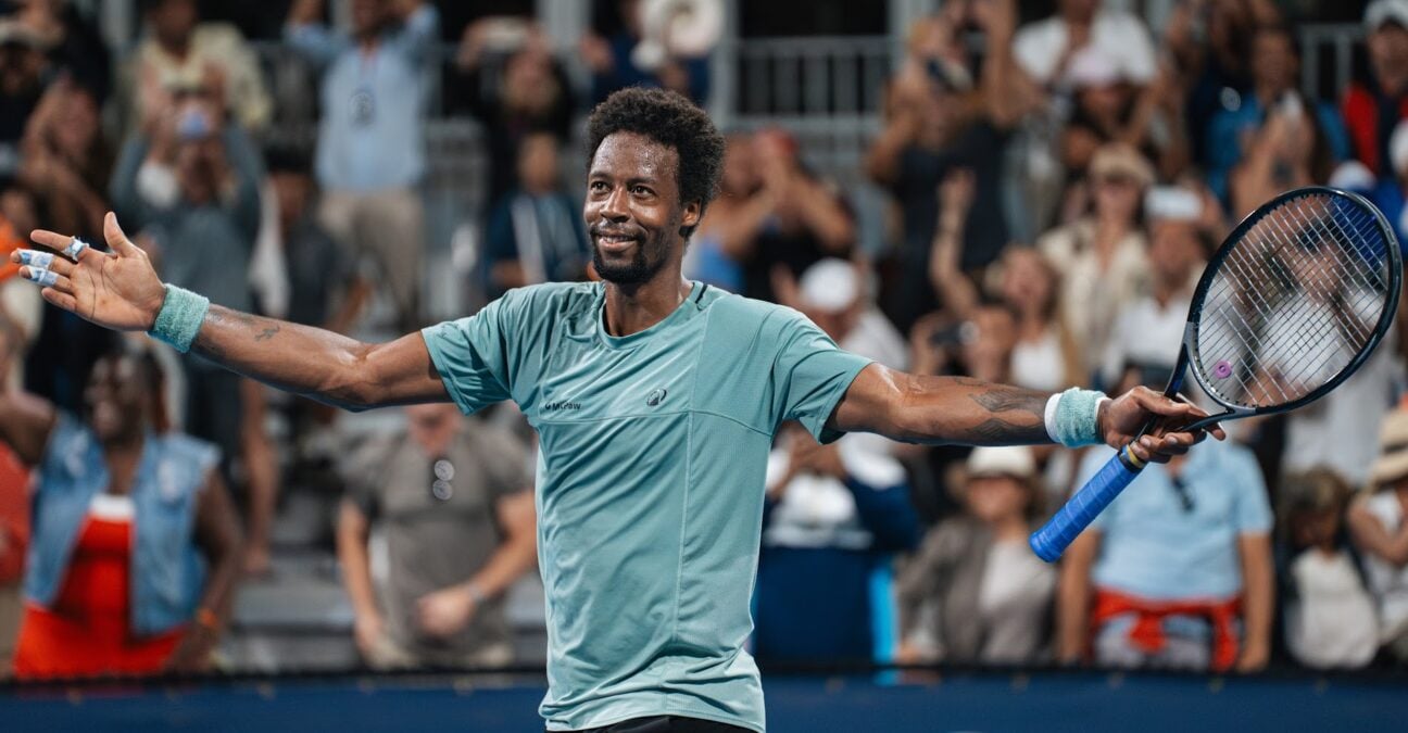 Gaël Monfils Miami 2025 (@Julien Nouet / Tennis Majors)