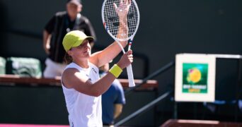 Iga Swiatek BNP Paribas Open Indian Wells 2025 joie