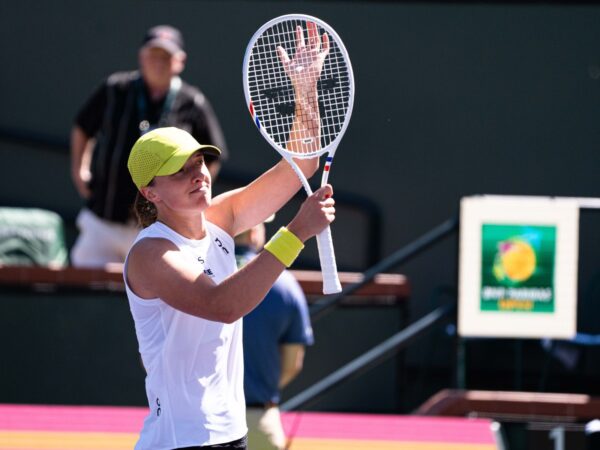 Iga Swiatek BNP Paribas Open Indian Wells 2025 joie