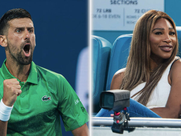 Novak Djokovic, Serena Williams, Miami 2025