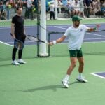 Novak Djokovic et Andy Murray à Indian Wells 2025 (Tristan Lapierre / Tennis Majors)