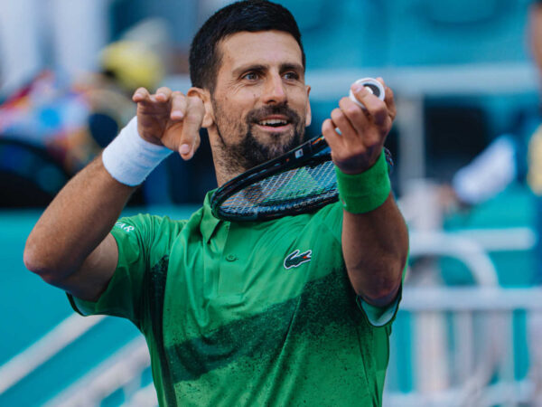 Novak Djokovic Miami 2025 (Julien Nouet / Tennis Majors)