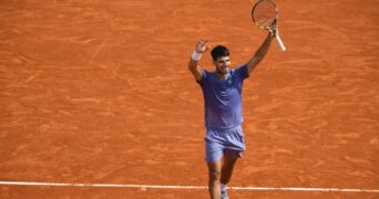Carlos Alcaraz Monte-Carlo 2025 (© Chryslène Caillaud / Psnewz)