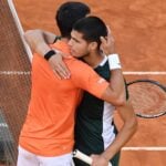 Carlos Alcaraz et Novak Djokovic - Madrid 2025