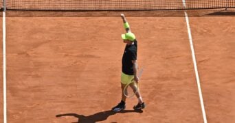 Alejandro Davidovich Fokina at the Rolex Monte-Carlo Masters 2025