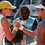 Iga Swiatek et Alexandra Eala - Madrid 2025