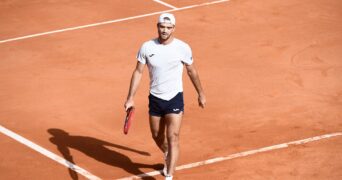 Tomas Machac UTS Nîmes 2025 (Valentina Claret / Psnewz)