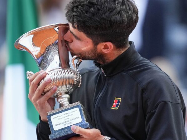Carlos Alcaraz Rome trophée 2025 (Inside/Psnewz)