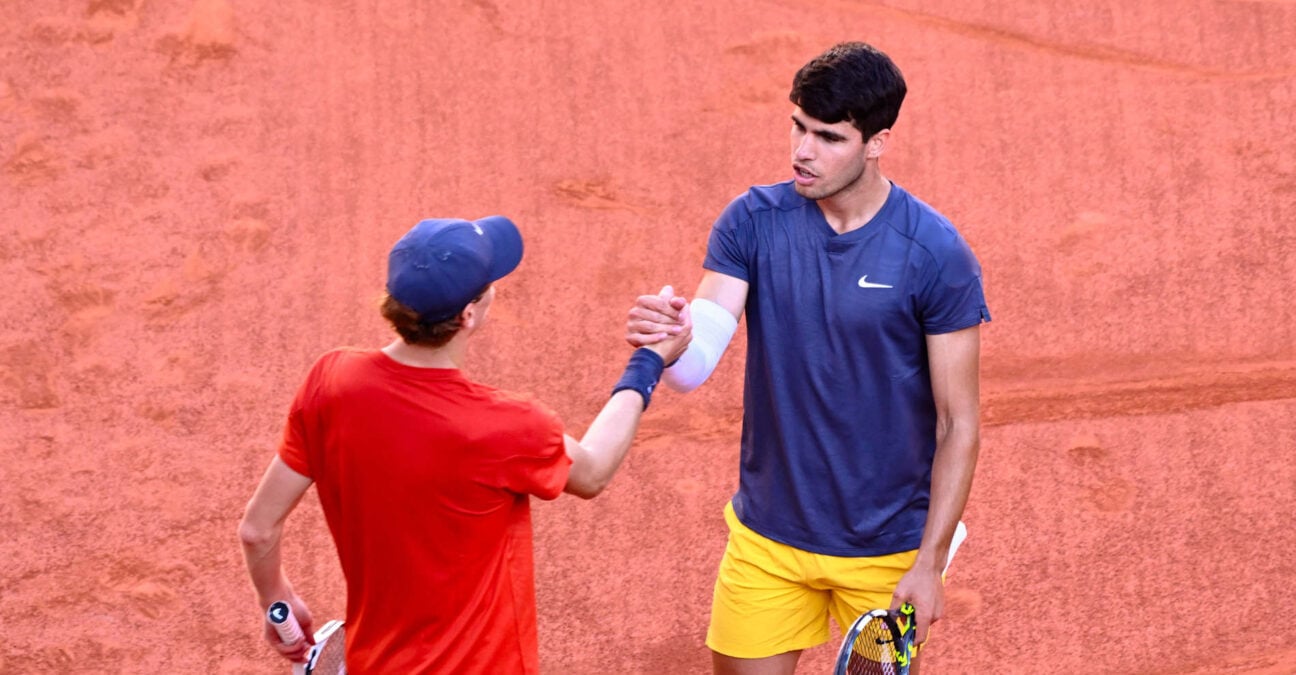 Carlos Alcaraz et Jannik Sinner, Roland-Garros 2024