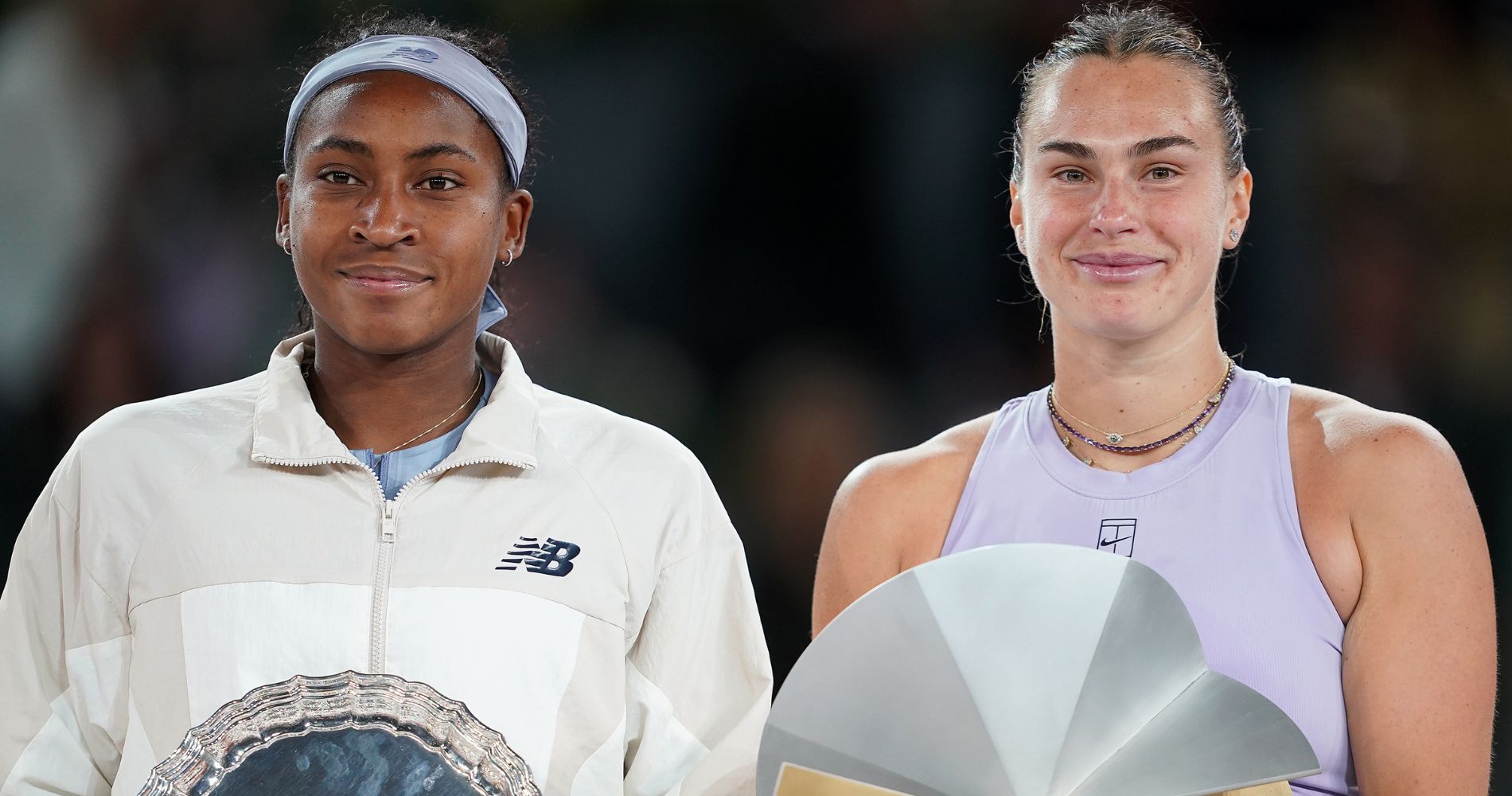 Coco Gauff et Aryna Sabalenka - Madrid 2025