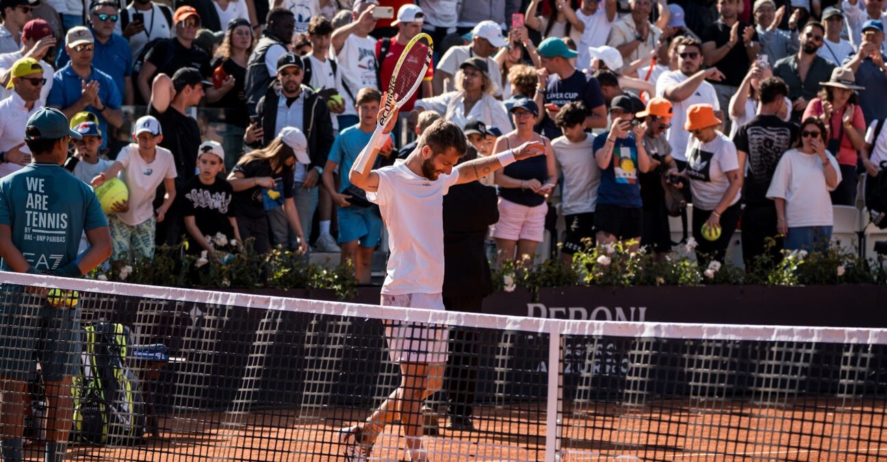 Corentin Moutet Rome 2025 (Tristan Lapierre / Tennis Majors)
