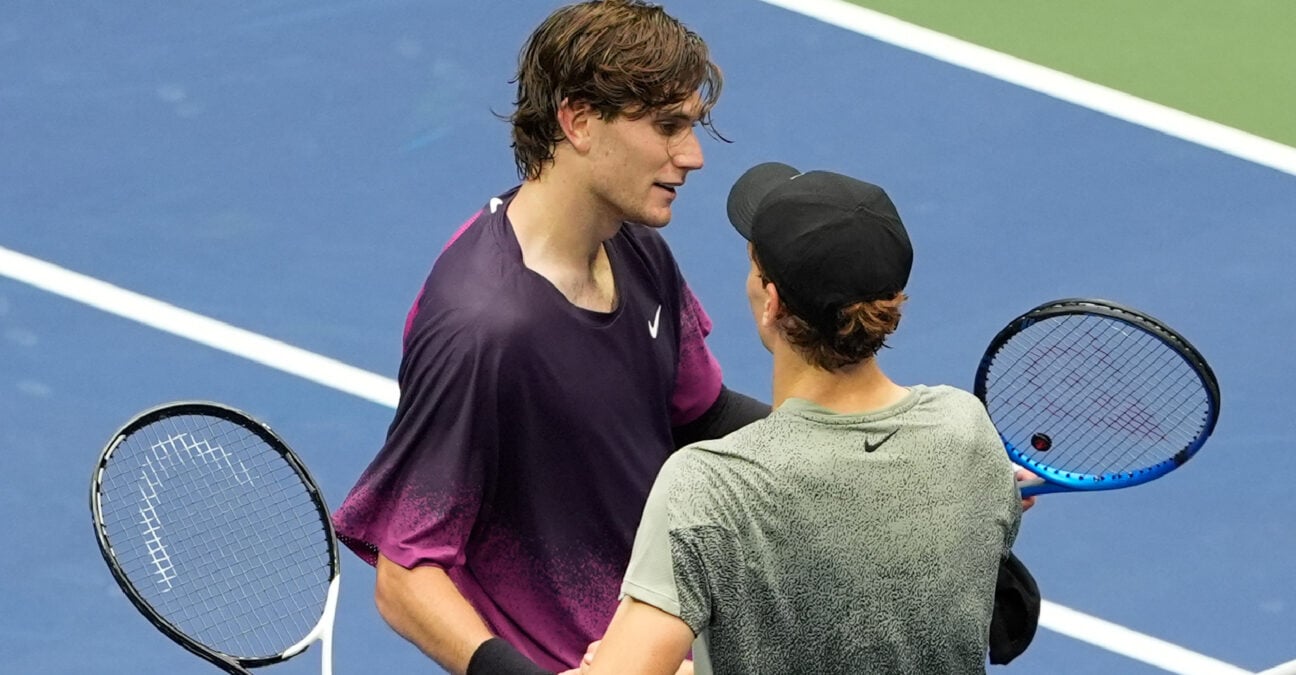 Jannik Sinner et Jack Draper - US Open 2024