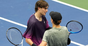 Jannik Sinner et Jack Draper - US Open 2024