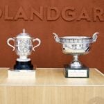 Les trophées à Roland-Garros