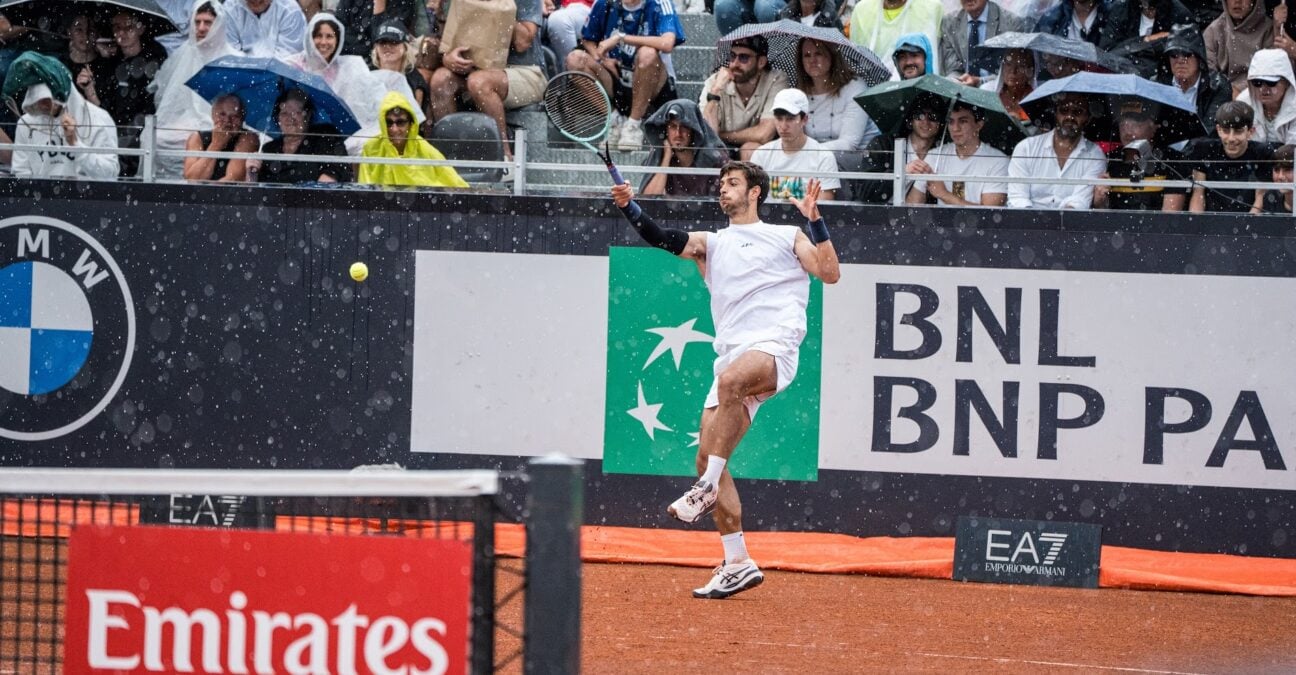 Lorenzo Musetti Rome 2025 (Tristan Lapierre / Tennis Majors)