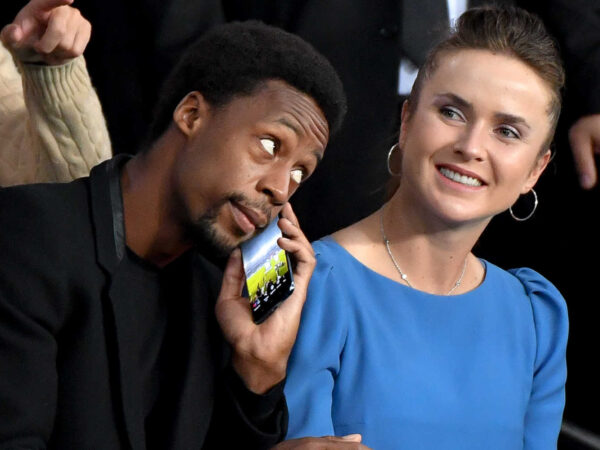 Gaël Monfils et Elina Svitolina, PSG