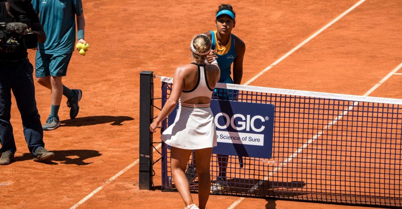 Naomi Osaka et Peyton Stearns - Rome 2025