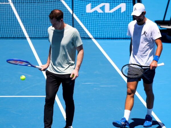Novak Djokovic et Andy Murray - Open d'Australie 2025