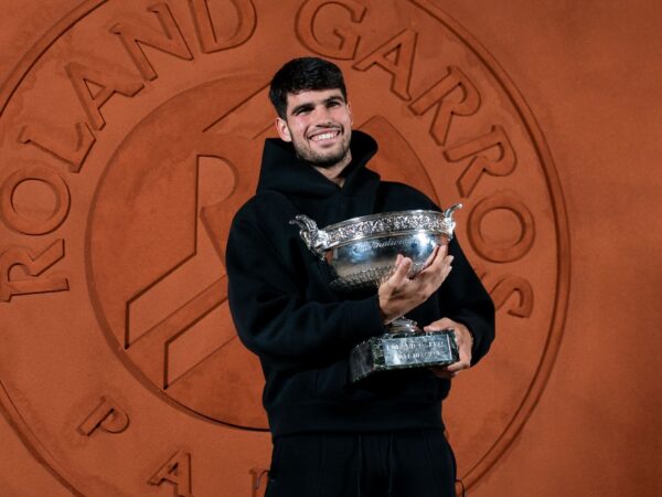Alcaraz Trophée Roland-Garros 2025
