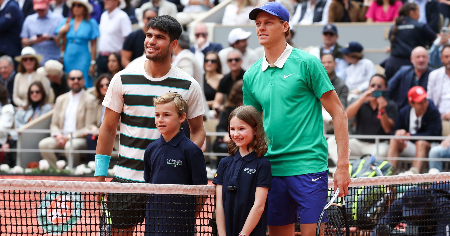 Jannik Sinner et Carlos Alcaraz, Roland-Garros 2025