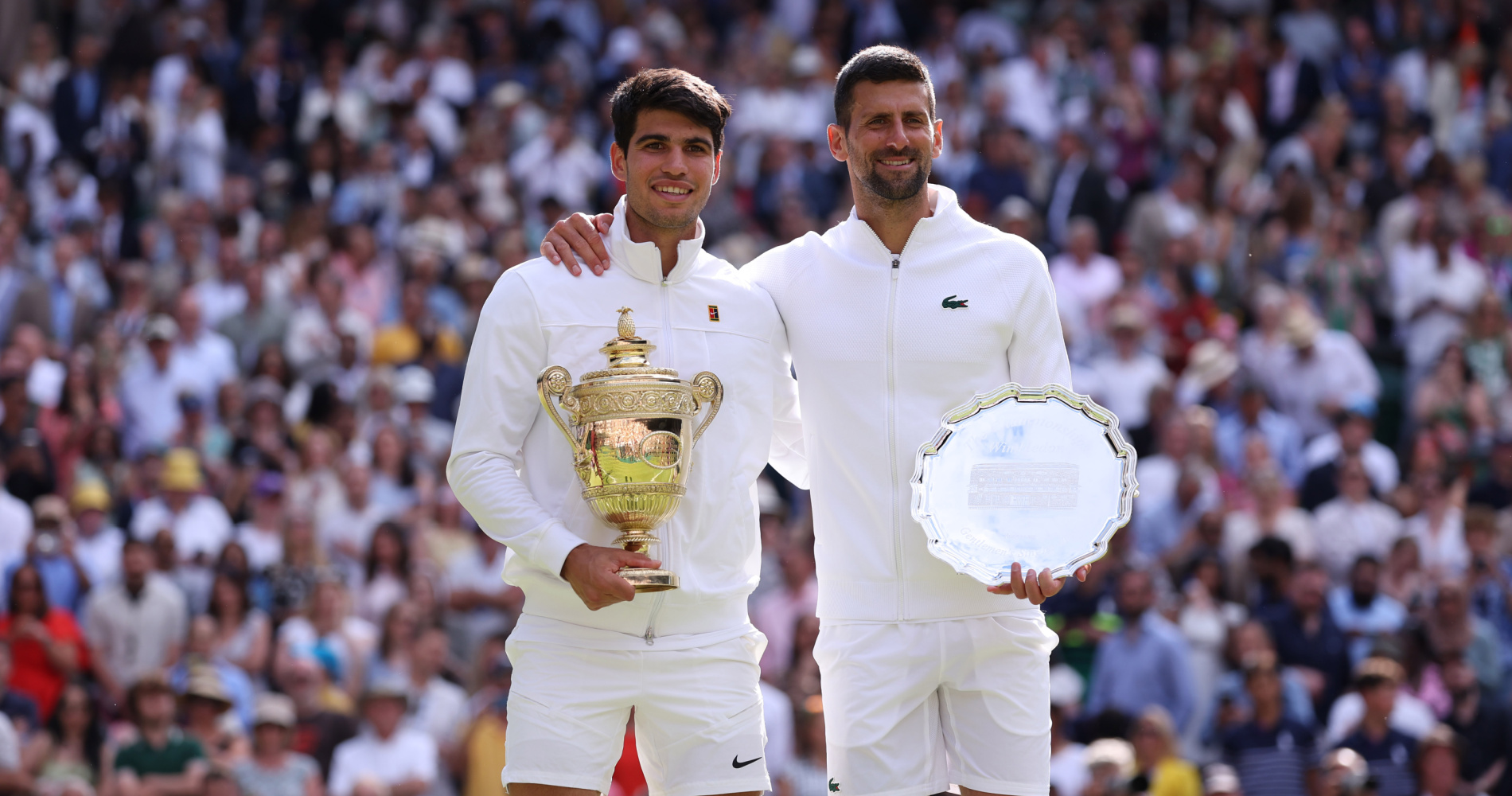 Alcaraz et Djokovic Finale Wimbledon 2024