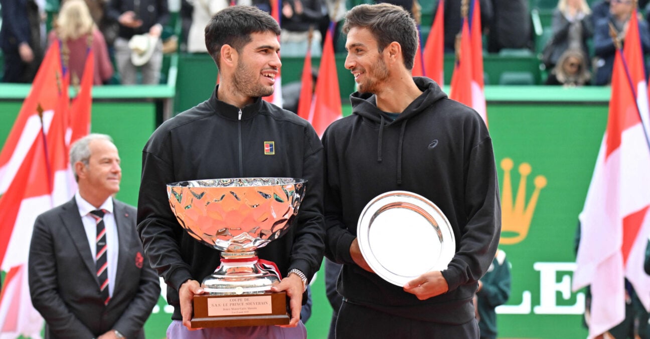 Alcaraz et Musetti Monte Carlo 2025