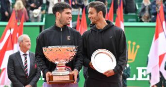 Alcaraz et Musetti Monte Carlo 2025
