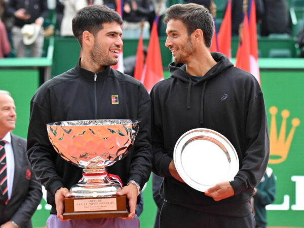 Alcaraz et Musetti Monte Carlo 2025