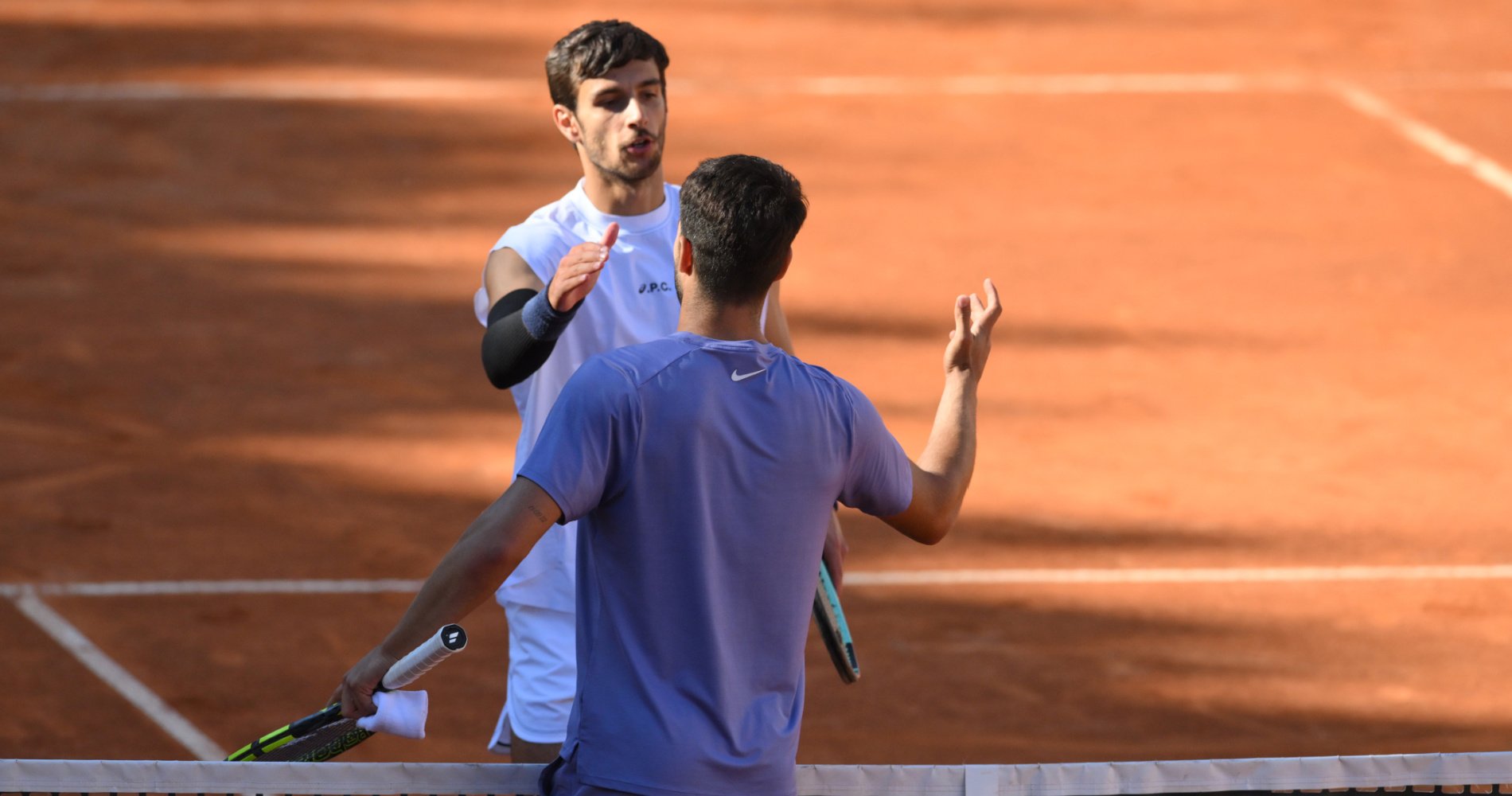 Alcaraz et Musetti Rome 2025