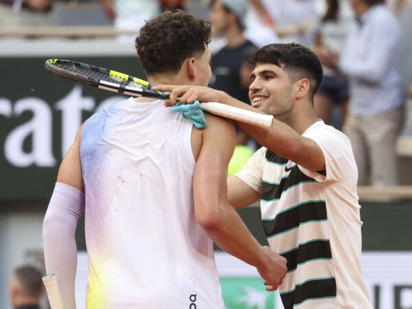Carlos Alcaraz et Ben Shelton, Roland-Garros 2025