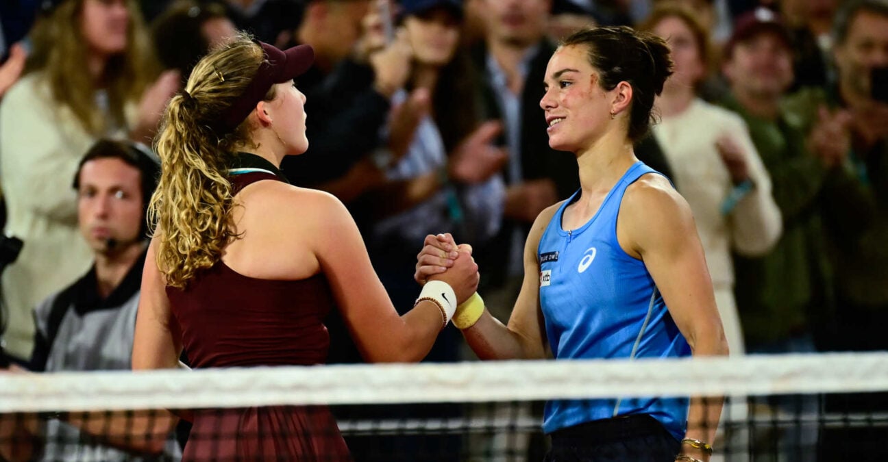 Mirra Andreeva et Loïs Boisson, Roland-Garros 2025