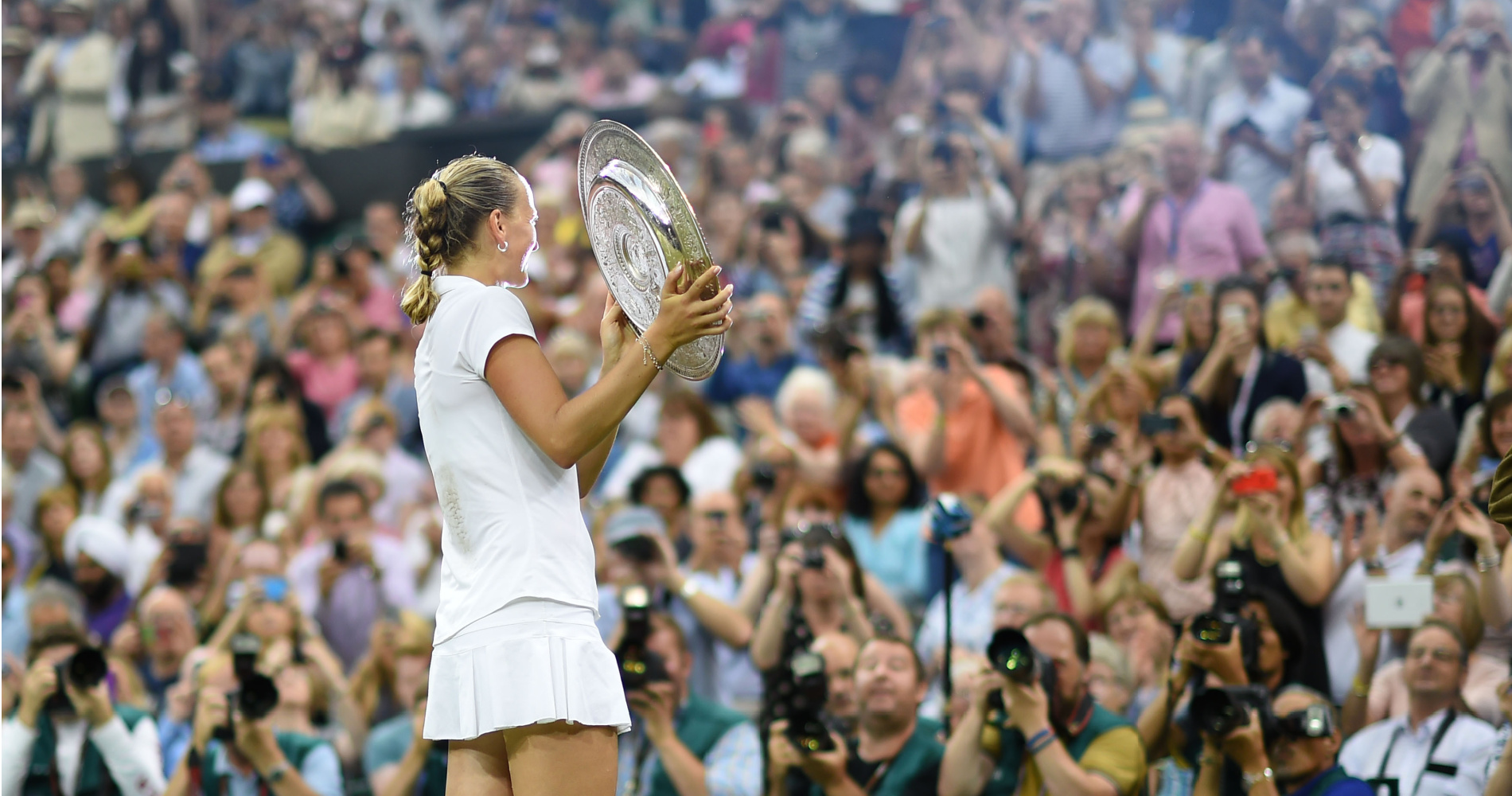 Trophée Kvitova Wimbledon 2014