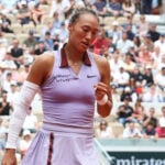 Qinwen Zheng, huitième de finale de Roland-Garros 2025