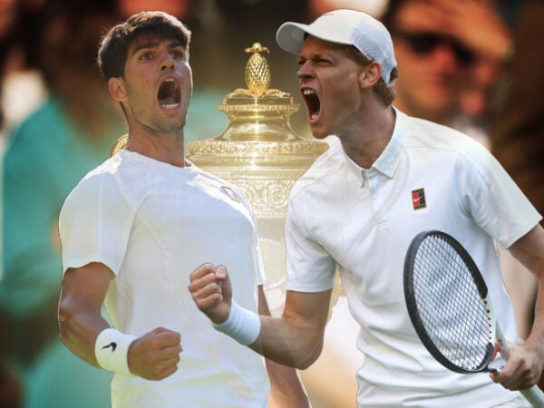 Carlos Alcaraz et Jannik Sinner, Wimbledon 2025
