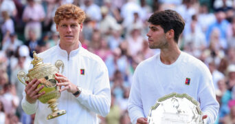 Carlos Alcaraz et Jannik Sinner, Roland-Garros 2025