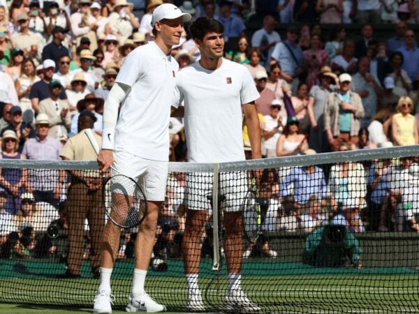 Carlos Alcaraz et Jannik Sinner, Wimbledon 2025