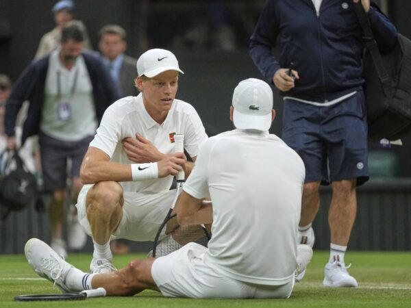 Jannik Sinner et Grigor Dimitrov, Wimbledon 2025