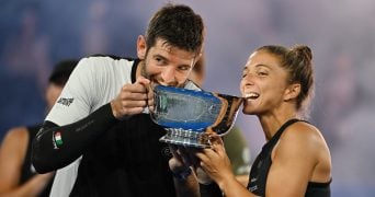Andrea Vavassori et Sara Errani, US Open 2025