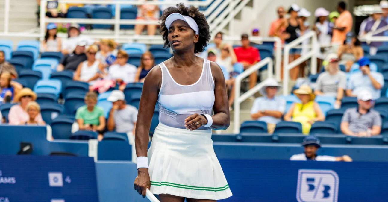 Venus Williams, Tournoi de Cincinatti 2025, 64e de finale