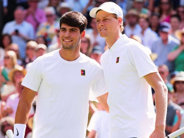 Carlos Alcaraz et Jannik Sinner, Wimbledon 2025