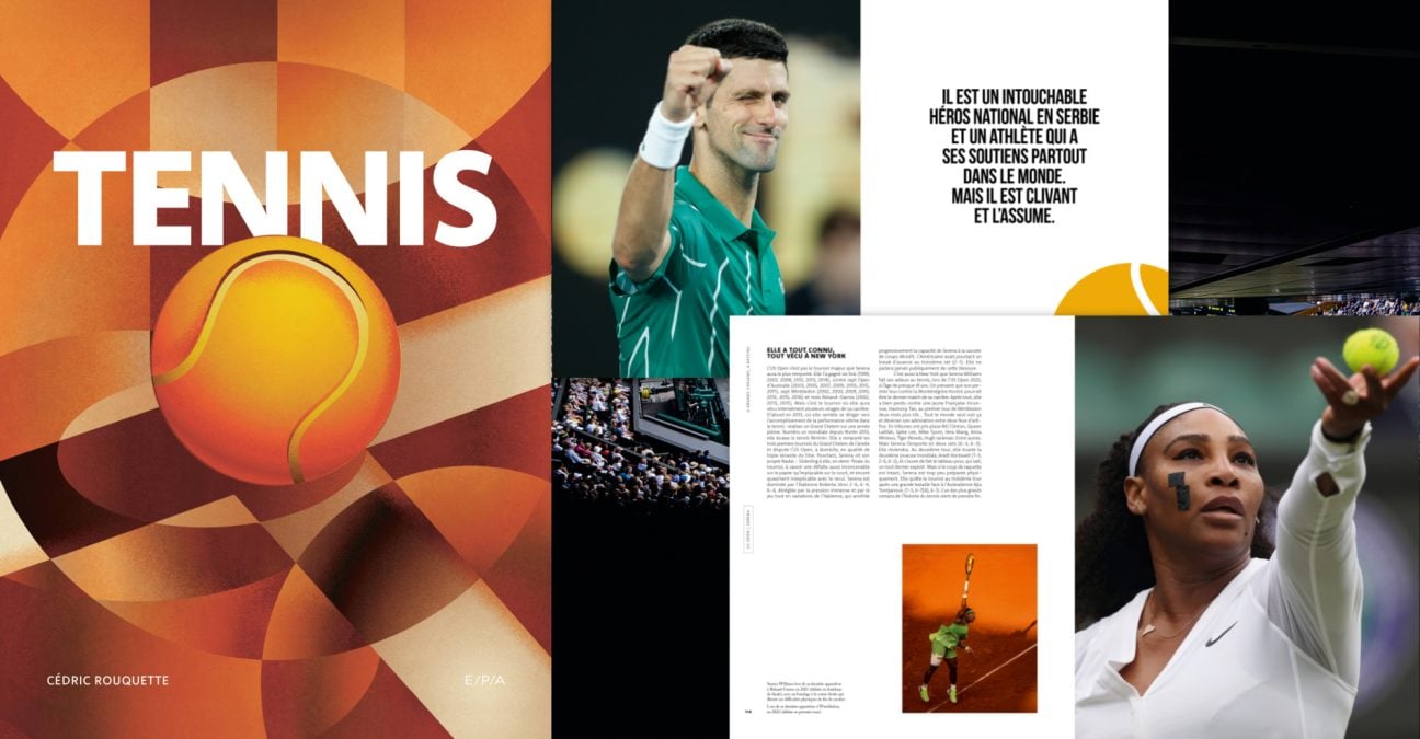 Le livre "Tennis" aux éditions E/P/A