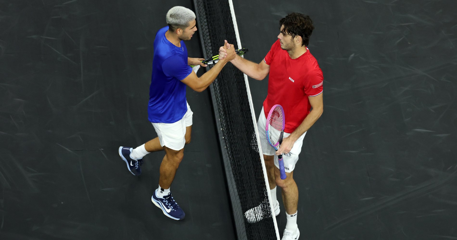 Carlos Alcaraz et Taylor Fritz, Laver Cup 2025