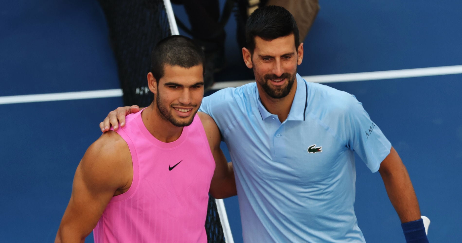 Carlos Alcaraz, Novak Djokovic, ATP Finals 2025