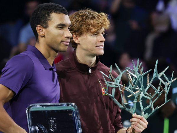 Félix Auger-Aliassime et Jannik Sinner, Rolex Paris Masters 2025